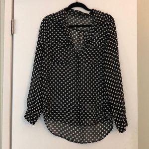 Forever 21 Polka Dot Blouse
